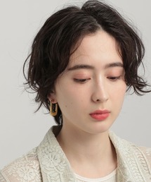 GEORGE'S | スクエアフープピアス(ピアス（両耳用）)