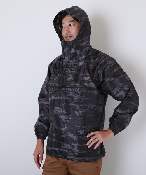 Kajimeiku（カジメイク）の「カジメイク Kajimeiku 2274 迷彩プルオーバー（その他アウター・レディース・ブルー/ブラック・XL/3L/M/L/5L）」の5枚目の写真