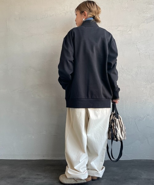 フレッドペリー レイヤードスウェット 黒　Sサイズ FRED PERRY トレーナー スウェット Crew Neck Sweatshirt