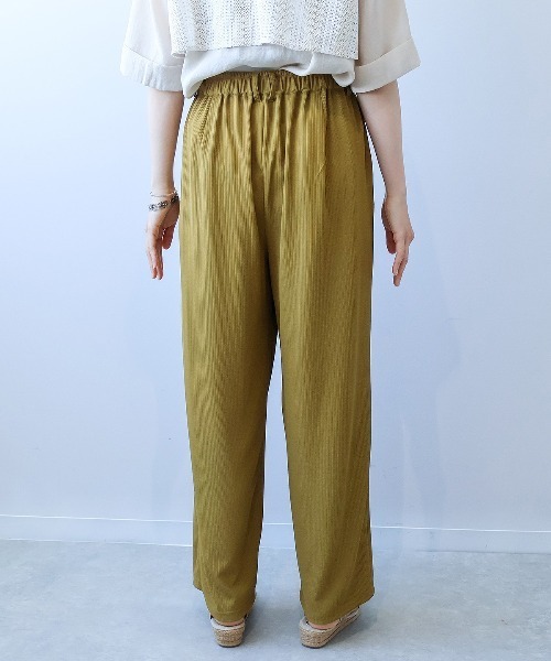 leswel（レスウェル）の「【L～5L 大きいサイズ】【接触冷感】ミニテレコイージーパンツ（その他パンツ・レディース・キャメル/チャコールグレー・L/LL/3L/4L/5L）」の14枚目の写真