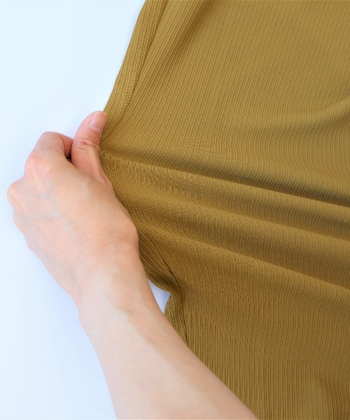 leswel（レスウェル）の「【L～5L 大きいサイズ】【接触冷感】ミニテレコイージーパンツ（その他パンツ・レディース・キャメル/チャコールグレー・L/LL/3L/4L/5L）」の17枚目の写真