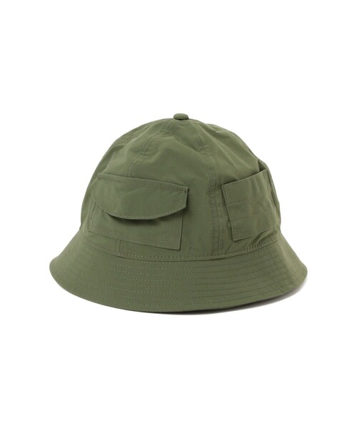 BEAMS（ビームス）の「ポケット ハット（ハット・メンズ・ブラック/ブラウン系その他4/オリーブ・ONE SIZE）」の3枚目の写真