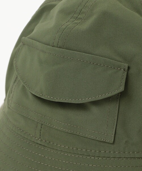 BEAMS（ビームス）の「ポケット ハット（ハット・メンズ・ブラック/ブラウン系その他4/オリーブ・ONE SIZE）」の11枚目の写真