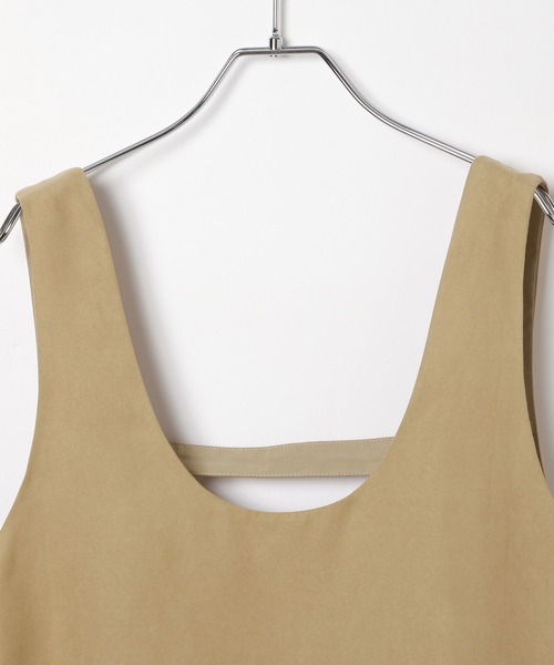 LEPSIM（レプシィム）の「スエードキャミチュニック　579615（チュニック・レディース・チャコールグレー/ベージュ・FREE）」の12枚目の写真