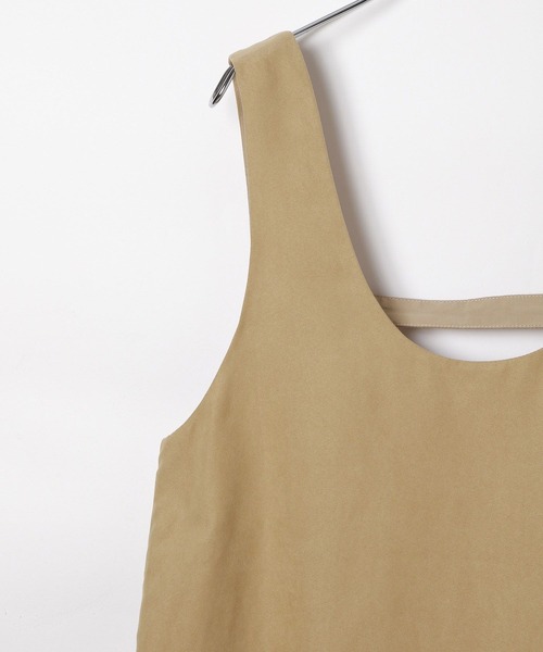 LEPSIM（レプシィム）の「スエードキャミチュニック　579615（チュニック・レディース・チャコールグレー/ベージュ・FREE）」の11枚目の写真