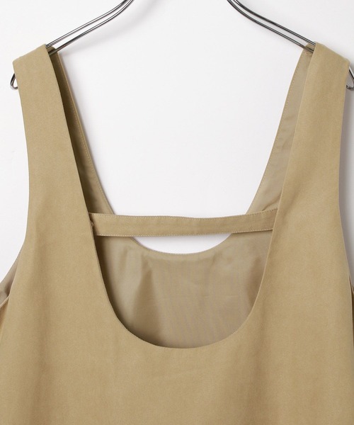 LEPSIM（レプシィム）の「スエードキャミチュニック　579615（チュニック・レディース・チャコールグレー/ベージュ・FREE）」の8枚目の写真