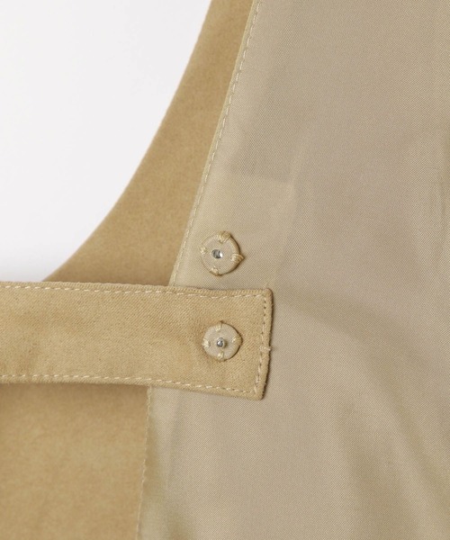 LEPSIM（レプシィム）の「スエードキャミチュニック　579615（チュニック・レディース・チャコールグレー/ベージュ・FREE）」の6枚目の写真