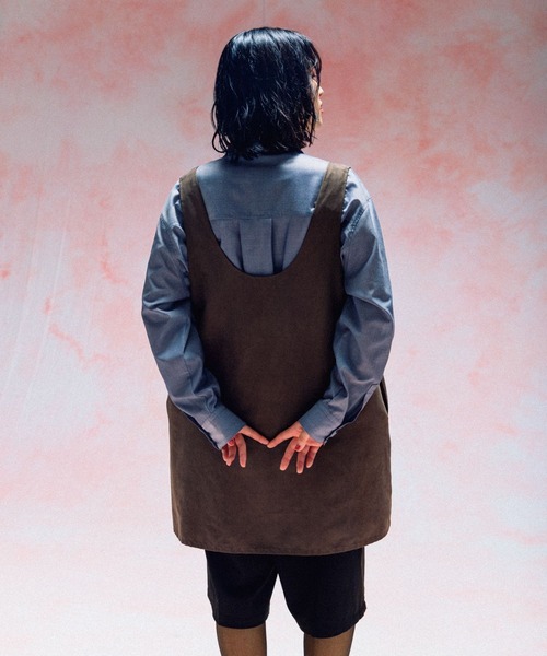 LEPSIM（レプシィム）の「スエードキャミチュニック　579615（チュニック・レディース・チャコールグレー/ベージュ・FREE）」の20枚目の写真