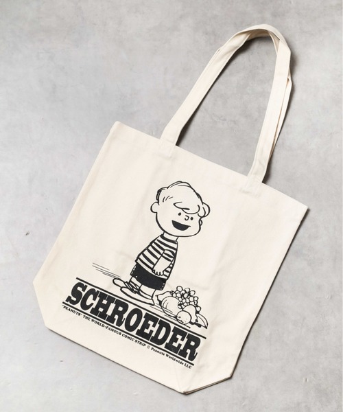 PEANUTS(ピーナッツ)の「【78】【FRUIT OF THE LOOM x PEANUTS】トートバッグ(トートバッグ・レディース・ホワイト系その他2/ホワイト系その他3/ホワイト/ホワイト系その他・FREE)」の4枚目の写真