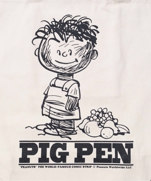 PEANUTS(ピーナッツ)の「【78】【FRUIT OF THE LOOM x PEANUTS】トートバッグ(トートバッグ・レディース・ホワイト系その他2/ホワイト系その他3/ホワイト/ホワイト系その他・FREE)」の7枚目の写真