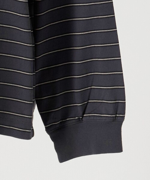 LOEFF(ロエフ)の「<LOEFF>マルチボーダー ロングスリーブ カットソー UNISEX(Tシャツ/カットソー・レディース・ダークグレー/ベージュ・0/1/2)」の10枚目の写真