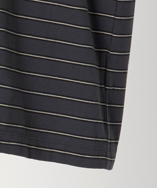 LOEFF(ロエフ)の「<LOEFF>マルチボーダー ロングスリーブ カットソー UNISEX(Tシャツ/カットソー・レディース・ダークグレー/ベージュ・0/1/2)」の9枚目の写真