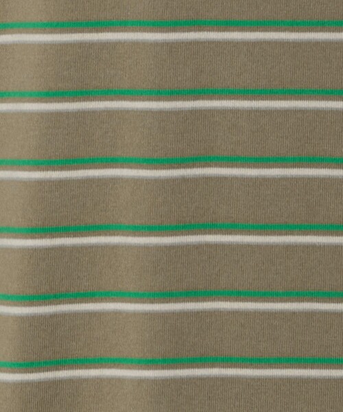 LOEFF(ロエフ)の「<LOEFF>マルチボーダー ロングスリーブ カットソー UNISEX(Tシャツ/カットソー・レディース・ダークグレー/ベージュ・0/1/2)」の5枚目の写真
