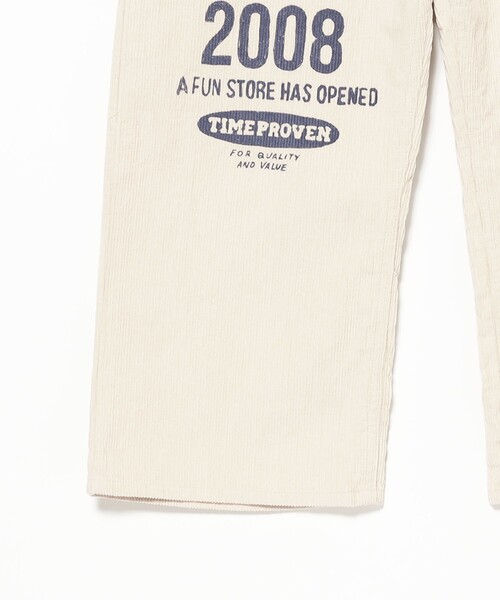 こども ビームス（コドモビームス）の「【別注】PAYDAY / コーデュロイ サスペンダー パンツ 2025FW（100～160cm）（その他パンツ・キッズ・オフホワイト/ブルー・100/110/120/130/140/150/160）」の6枚目の写真