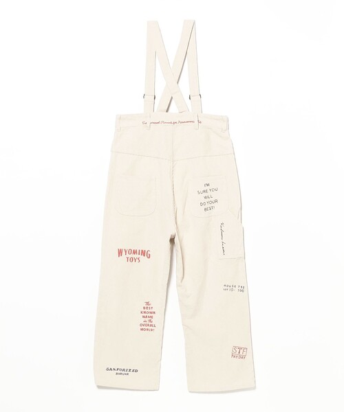 こども ビームス（コドモビームス）の「【別注】PAYDAY / コーデュロイ サスペンダー パンツ 2025FW（100～160cm）（その他パンツ・キッズ・オフホワイト/ブルー・100/110/120/130/140/150/160）」の7枚目の写真