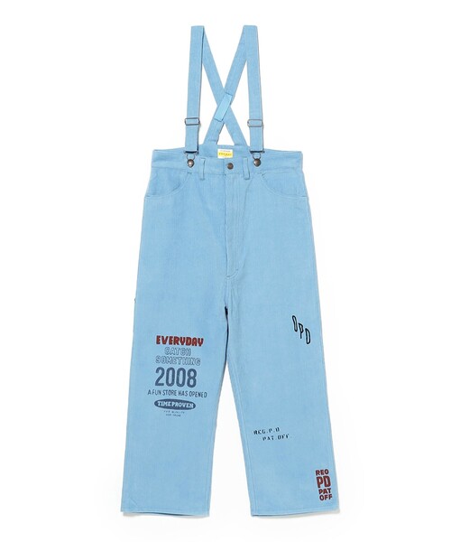 こども ビームス（コドモビームス）の「【別注】PAYDAY / コーデュロイ サスペンダー パンツ 2025FW（100～160cm）（その他パンツ・キッズ・オフホワイト/ブルー・100/110/120/130/140/150/160）」の9枚目の写真