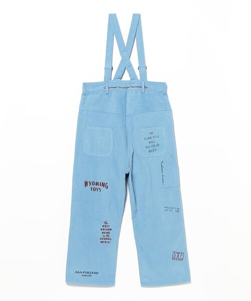 こども ビームス（コドモビームス）の「【別注】PAYDAY / コーデュロイ サスペンダー パンツ 2025FW（100～160cm）（その他パンツ・キッズ・オフホワイト/ブルー・100/110/120/130/140/150/160）」の10枚目の写真