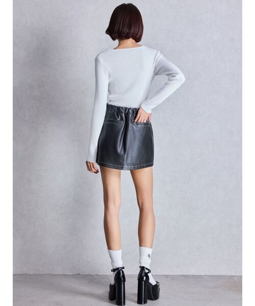 GYDA（ジェイダ）の「GGアンクルストラップチャンキーヒールパンプス（パンプス・レディース・ブラック/レッド・SMALL/MEDIUM/LARGE）」の13枚目の写真