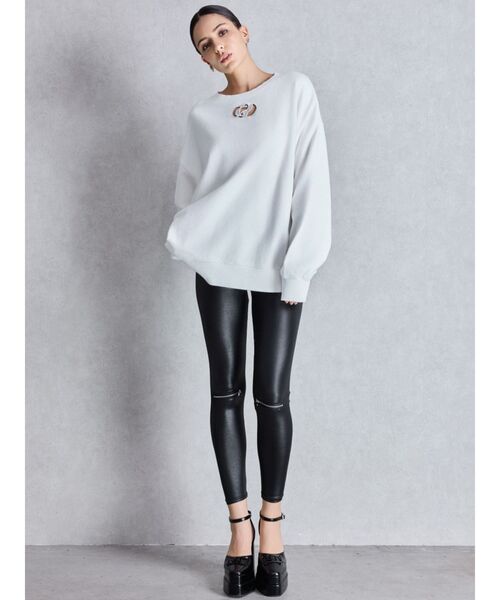 GYDA（ジェイダ）の「GGアンクルストラップチャンキーヒールパンプス（パンプス・レディース・ブラック/レッド・SMALL/MEDIUM/LARGE）」の14枚目の写真