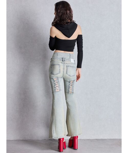 GYDA（ジェイダ）の「GGアンクルストラップチャンキーヒールパンプス（パンプス・レディース・ブラック/レッド・SMALL/MEDIUM/LARGE）」の16枚目の写真