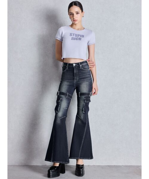 GYDA（ジェイダ）の「GGアンクルストラップチャンキーヒールパンプス（パンプス・レディース・ブラック/レッド・SMALL/MEDIUM/LARGE）」の18枚目の写真