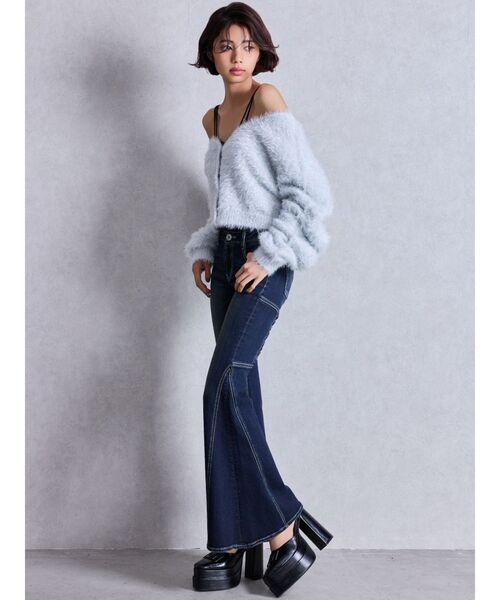 GYDA（ジェイダ）の「GGアンクルストラップチャンキーヒールパンプス（パンプス・レディース・ブラック/レッド・SMALL/MEDIUM/LARGE）」の20枚目の写真