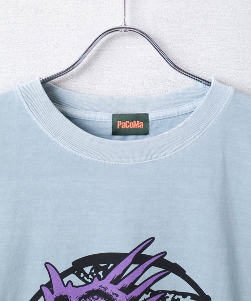 INNOCENT(イノセント)の「【PaCoMa/パコマ】Styraco saurus TEE (ADULT) スティラコサウルス Tシャツ 大人用(Tシャツ/カットソー・メンズ・スミクロ/サックスブルー/オフホワイト/ライトグレー・MEDIUM/LARGE/X-LARGE)」の21枚目の写真