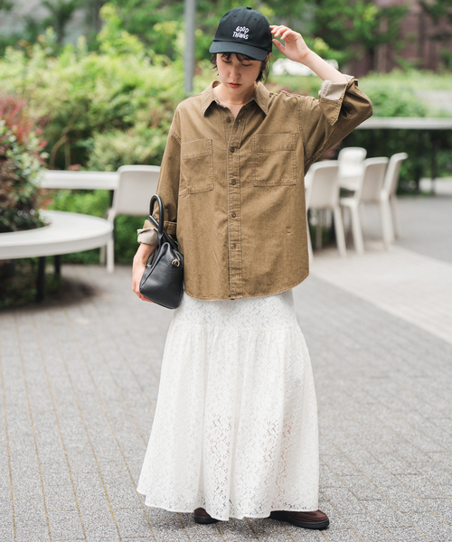 Spick & Span（スピックアンドスパン）の「GOOD ROCK SPEED / グッドロックスピード 別注lettered CAP1（キャップ・レディース・グリーン/ブラック・FREE）」の17枚目の写真