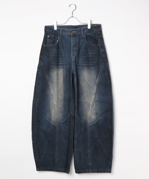 3.3 Field Trip （3.3フィールドトリップ）の「3.3 Field Trip／バレル切り替えデニム（デニムパンツ・メンズ・スカイブルー・MEDIUM/LARGE）」の10枚目の写真