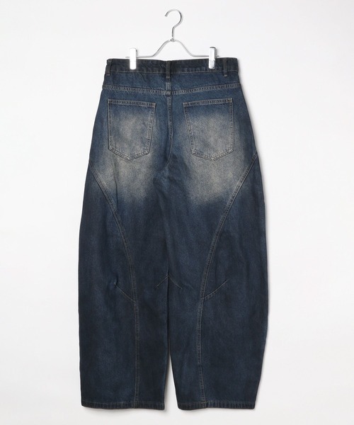 3.3 Field Trip （3.3フィールドトリップ）の「3.3 Field Trip／バレル切り替えデニム（デニムパンツ・メンズ・スカイブルー・MEDIUM/LARGE）」の11枚目の写真