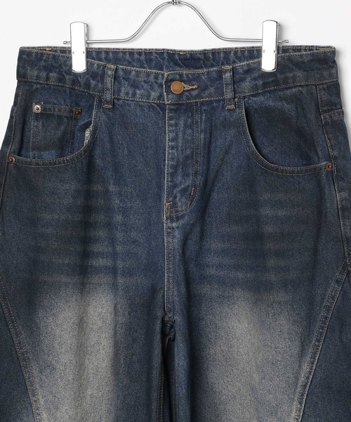 3.3 Field Trip （3.3フィールドトリップ）の「3.3 Field Trip／バレル切り替えデニム（デニムパンツ・メンズ・スカイブルー・MEDIUM/LARGE）」の12枚目の写真