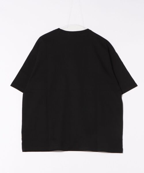 WORLD WIDE LOVE!（ワールドワイドラブ）の「N.O.N BIG TEE（Tシャツ/カットソー・レディース・オフホワイト/サックスブルー/ブラック・1）」の10枚目の写真