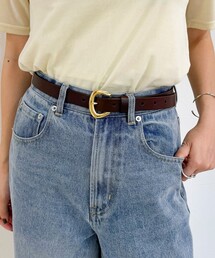 fredy emue | 【atelier brugge/アトリエブルージュ】ラウンドバックルベルト 18mm(ベルト)