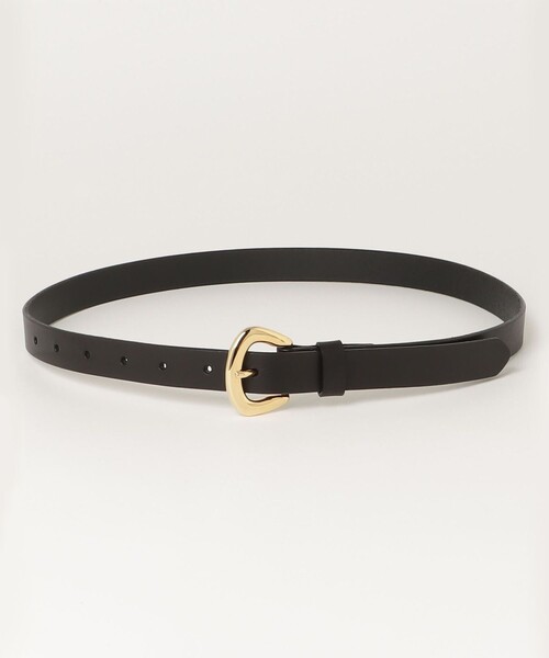 fredy emue（フレディエミュ）の「【atelier brugge/アトリエブルージュ】ラウンドバックルベルト 18mm（ベルト・レディース・ブラウン/ブラック・FREE）」の8枚目の写真