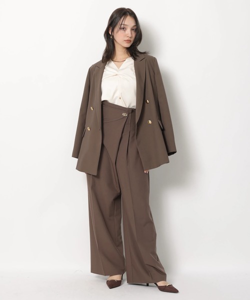 Rirandture（リランドチュール）の「ダブルジャケット（その他アウター・レディース・チャコールグレー/ネイビー/モカ・2/1/0）」の18枚目の写真