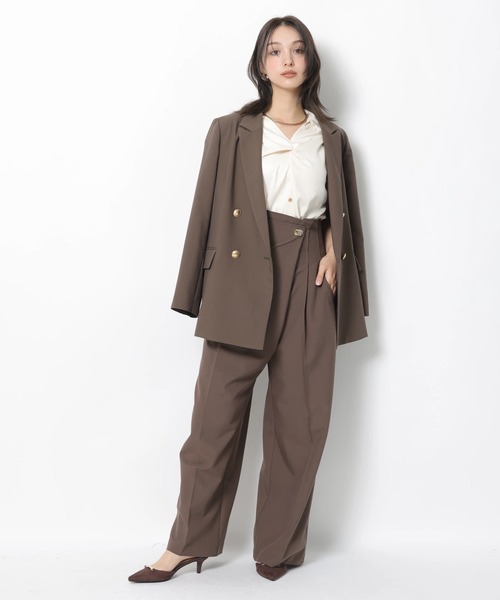 Rirandture（リランドチュール）の「ダブルジャケット（その他アウター・レディース・チャコールグレー/ネイビー/モカ・2/1/0）」の19枚目の写真