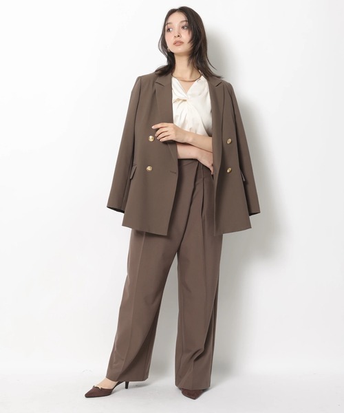 Rirandture（リランドチュール）の「ダブルジャケット（その他アウター・レディース・チャコールグレー/ネイビー/モカ・2/1/0）」の20枚目の写真