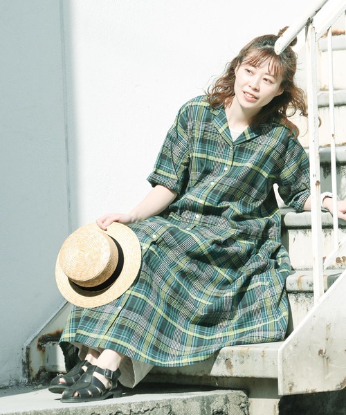 メロンソーダのワンピース（ワンピース）｜soulberry（ソウルベリー