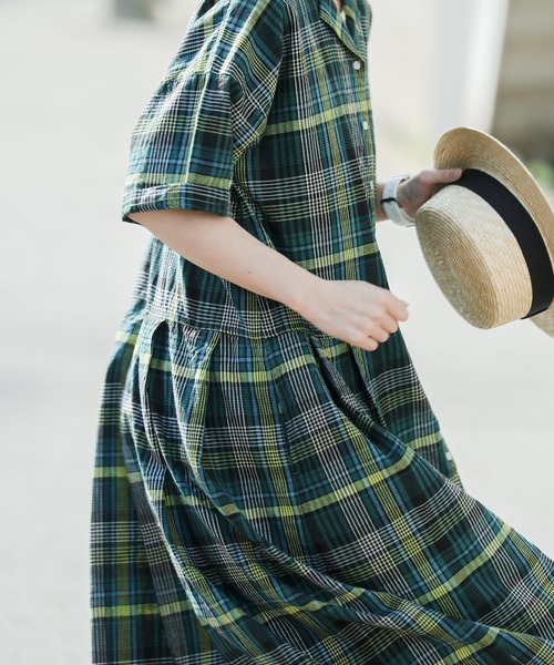 メロンソーダのワンピース（ワンピース）｜soulberry（ソウルベリー