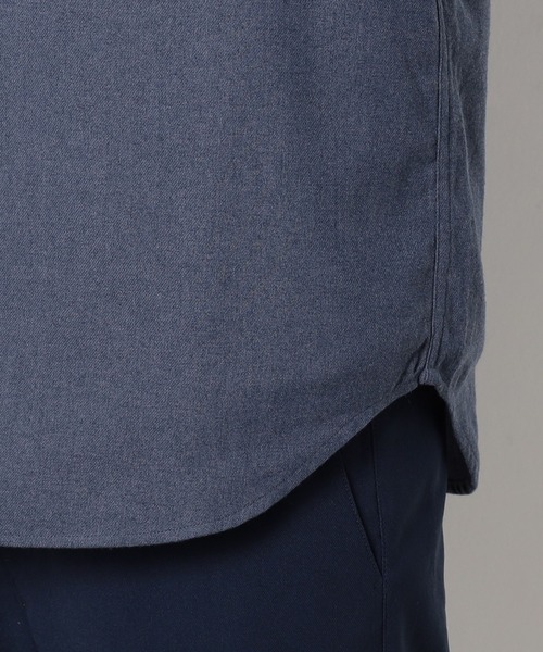 Grand PARK(グランドパーク)の「BROOKLYN OVERALL<ブルックリンオーバーオール>USAコットンボタンダウンシャツ(シャツ/ブラウス・メンズ・ネイビー/ピンク/チャコールグレー・LARGE/MEDIUM)」の15枚目の写真