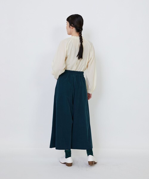 LOISIR（ロワズィール）の「【MTサイズ有り】コットン細コールガウチョパンツ（その他パンツ・レディース・ブラウン/グリーン/キナリ・M/MT）」の22枚目の写真