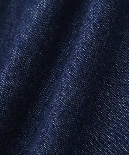 Healthy denim（ヘルシーデニム）の「◆【Healthy Denimコラボ】デニムボウタイブラウス（シャツ/ブラウス・レディース・ネイビー・MEDIUM）」の7枚目の写真