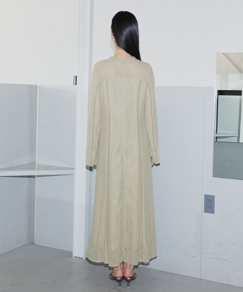 スウィッチングレースドレス / switching lace dress（ドレス