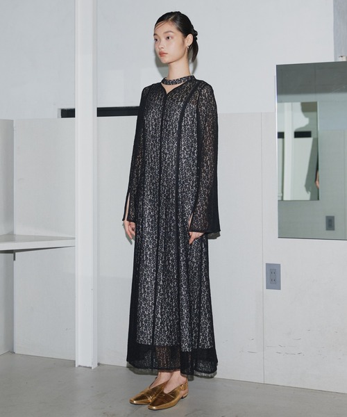 スウィッチングレースドレス / switching lace dress（ドレス