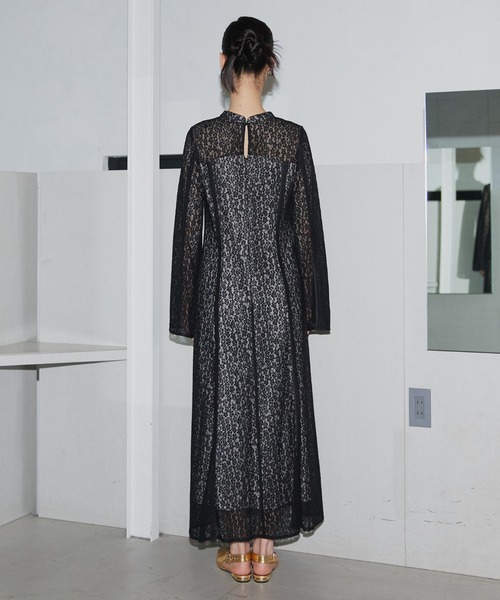 Andresd スモッキングパターン マキシドレス 黒　Lサイズ 楽天市場】【 SALE ／ 60％OFF 】【公式】 ANDRESD アンドレスド