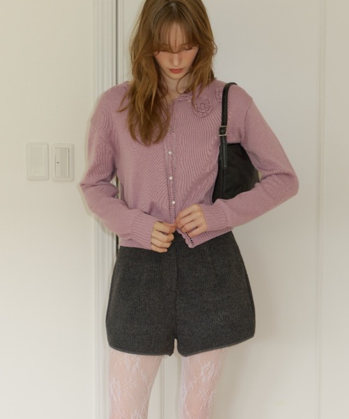 GIUNON（ジウノン）の「back frill short pants / バックフリルショートパンツ（その他パンツ・レディース・グレー・FREE）」の19枚目の写真