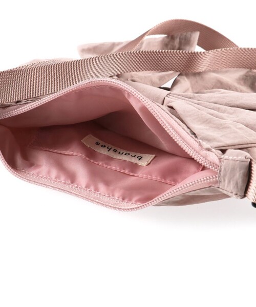 BRANSHES（ブランシェス）の「リボンショルダーバッグ（ショルダーバッグ・キッズ・ピンク/ブラック・FREE）」の9枚目の写真