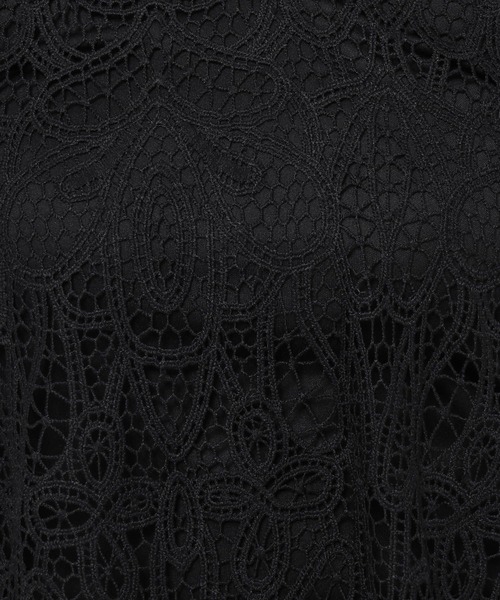 mysty woman（ミスティウーマン）の「レースボウタイブラウス 575252（シャツ/ブラウス・レディース・オフホワイト/ブラック・FREE）」の22枚目の写真