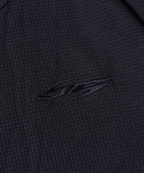 STAY GOLD(ステイゴールド)の「【STAYGOLD】 サーマル ワンポイント刺繍 半袖 Tシャツ / Thermal One-Point Embroidery Short Sleeve T-Shirt(Tシャツ/カットソー・メンズ・アイボリー/ネイビー/チャコールグレー・S/M/L)」の16枚目の写真