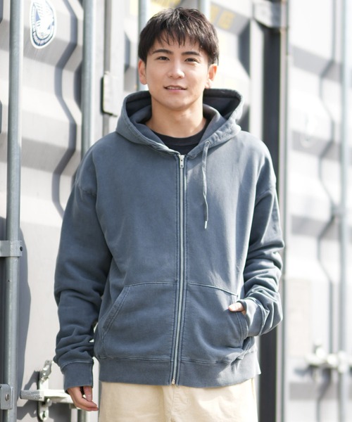 ムラサキスポーツ（ムラサキスポーツ）の「【限定販売】DEAR LAUREL/ディアローレル フルジップパーカー DL25F-JM1201（パーカー・メンズ・レッド/ネイビー/ブラック・L/M）」の11枚目の写真